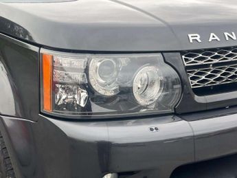 Land Rover RANGE ROVER SPORT 3.0 SD V6 HSE Black SUV 5dr Diesel Auto 4WD Euro 5 (255 bhp) AA 