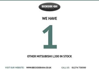 Mitsubishi L200 2.5 DI-D Barbarian Black Pickup Double Cab 4dr Diesel Manual 4WD