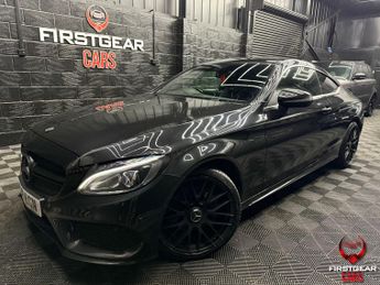 Mercedes C Class 2.1 C220d AMG Line Coupe 2dr Diesel G-Tronic+ Euro 6 (s/s) (170 