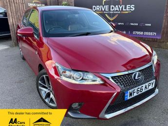 Lexus CT 1.8 CT 200H F Sport CVT 5dr