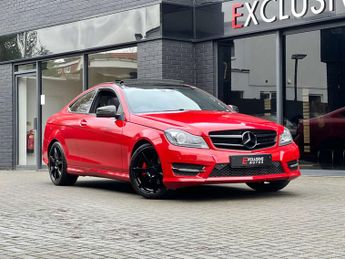 Mercedes C Class 2.1 C250 CDI AMG Sport Edition Coupe + PAN ROOF + 2dr Diesel G-T