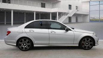 MERCEDES-BENZ C-CLASS 2.1 C220 AMG Sport+ CDi BlueEfficiency Auto 4dr