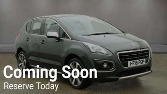 PEUGEOT 3008 1.6 3008 Allure Blue HDi S/S Auto 5dr