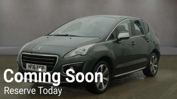 PEUGEOT 3008 1.6 3008 Allure Blue HDi S/S Auto 5dr