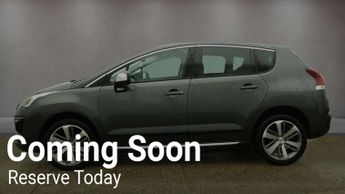 PEUGEOT 3008 1.6 3008 Allure Blue HDi S/S Auto 5dr