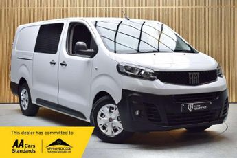 Fiat Scudo 2.0 Multijet Tecnico Crew Van Double Cab 6dr Diesel Manual LWB E