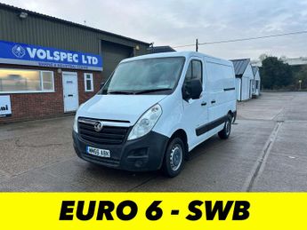 Vauxhall Movano 2.3 CDTi 2800 Panel Van 5dr Diesel Manual FWD L1 H1 Euro 6 (110 