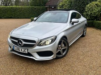 Mercedes C Class 2.1 C 220 AMG Line Premium+ D Auto 2dr