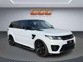 Land Rover RANGE ROVER SPORT 5.0 V8 SVR SUV 5dr Petrol Auto 4WD Euro 6 (s/s) (550 ps) 9.9% FI