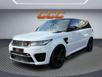 Land Rover RANGE ROVER SPORT 5.0 V8 SVR SUV 5dr Petrol Auto 4WD Euro 6 (s/s) (550 ps) 9.9% FI