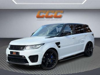 Land Rover RANGE ROVER SPORT 5.0 V8 SVR SUV 5dr Petrol Auto 4WD Euro 6 (s/s) (550 ps) 9.9% FI