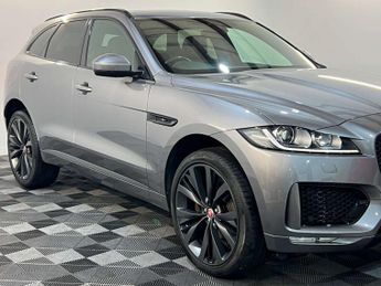 Jaguar F-PACE 2.0 F-Pace Chequered Flag AWD D Auto 4WD 5dr 2 KEYS + S/HISTORY 