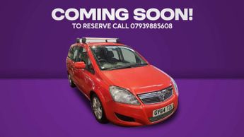Vauxhall Zafira 1.8 Zafira Exclusive 5dr