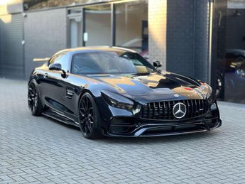 Mercedes AMG GT 4.0 V8 BiTurbo (Premium) Coupe + CARBON BODYKIT + PAN ROOF + VOS