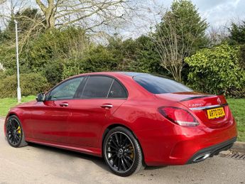 Mercedes-Benz C-CLASS 2.0 C 220 AMG Line Premium+ D Auto 4dr