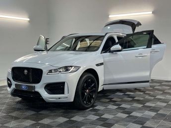 Jaguar F-PACE 2.0 F-Pace R-Sport AWD D Auto 4WD 5dr 2 KEYS + S/HISTORY + NEW M