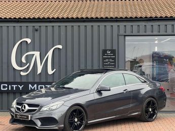 Mercedes E Class 2.1 E220 AMG Line Bluetec Auto 2dr