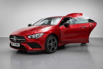 MERCEDES-BENZ CLA 1.3 CLA250e 15.6kWh AMG Line (Premium) Coupe 4dr Petrol Plug-in 