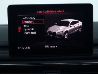 AUDI A5 2.0 TFSI Sport Sportback 5dr Petrol S Tronic Euro 6 (s/s) (190 p