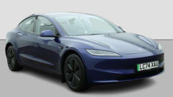 Tesla Model 3 Saloon 4dr Electric Auto RWD (208 ps)