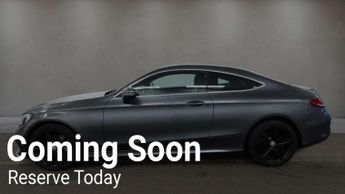 Mercedes-Benz C-CLASS 2.1 C 220 AMG Line D Auto 2dr