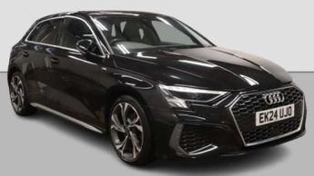 Audi A3 1.0 TFSI 30 S line Sportback 5dr Petrol S Tronic Euro 6 (s/s) (1