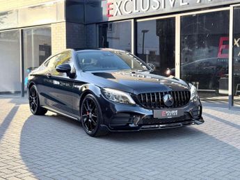 Mercedes C Class 2.0 C220d AMG Line (Premium Plus) + C63 BODYKIT + PAN ROOF Coupe