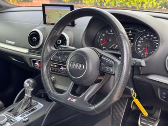 AUDI A3 2.0 A3 Sportback S Line TFSI Semi-Auto 5dr