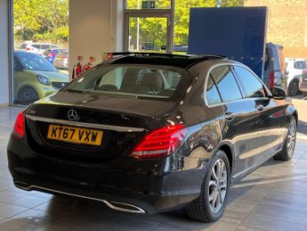 Mercedes-Benz C Class 2.0 C200 Sport (Premium) G-Tronic+ Euro 6 (s/s) 4dr