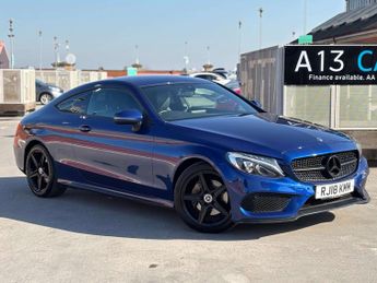 Mercedes C Class 2.1 C 220 AMG Line D Auto 2dr