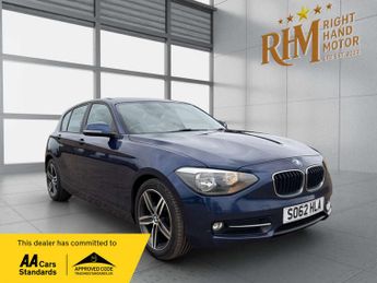 BMW 116 1.6 116i Sport Hatchback 5dr Petrol Manual Euro 5 (s/s) (136 ps)