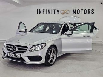 MERCEDES-BENZ C-CLASS 2.1 C220 AMG Line Bluetec Auto 4dr