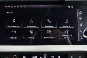 Audi A3 1.4 TFSIe 40 Sport Sportback S Tronic Euro 6 (s/s) 5dr 13kWh