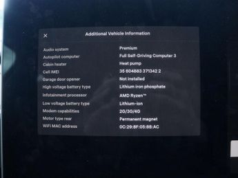 TESLA MODEL Y SUV 5dr Electric Auto RWD (346 ps)