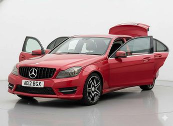 MERCEDES-BENZ C-CLASS 2.1 C220 AMG Sport+ CDi BlueEfficiency Auto 4dr