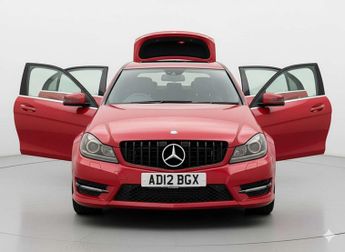 MERCEDES-BENZ C-CLASS 2.1 C220 AMG Sport+ CDi BlueEfficiency Auto 4dr