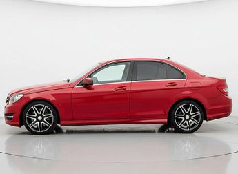 MERCEDES-BENZ C-CLASS 2.1 C220 AMG Sport+ CDi BlueEfficiency Auto 4dr