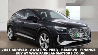 Audi Q4 Q4 e-tron Sportback 40 S Line Auto 5dr