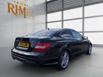 Mercedes-Benz C Class 1.6 C180 BlueEfficiency AMG Sport Coupe 2dr Petrol G-Tronic+ Eur