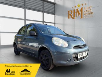 Nissan Micra 1.2 12V Visia Hatchback 5dr Petrol Manual Euro 5 (80 ps)