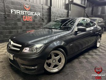 Mercedes C Class 1.8 C180 BlueEfficiency AMG Sport Coupe 2dr Petrol G-Tronic+ Eur