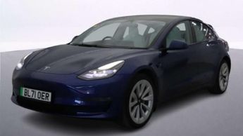 TESLA MODEL 3 (Dual Motor) Long Range Saloon 4dr Electric Auto 4WDE (346 ps)