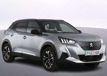 Peugeot 2008 50kWh GT SUV 5dr Electric Auto (7kW Charger) (136 ps)