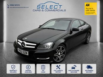 Mercedes C Class 2.1 C220 AMG Sport+ CDi BlueEfficiency Auto 2dr
