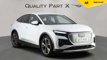 Audi Q4 50 S line Sportback 5dr Electric Auto quattro 82kWh (299 ps)