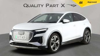 Audi Q4 e-tron 50 S line Sportback 5dr Electric Auto quattro 82kWh (299 ps)