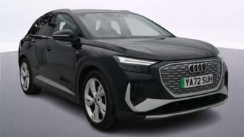 AUDI Q4 E-TRON 50 S line SUV 5dr Electric Auto quattro 82kWh (299 ps)
