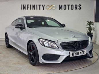 Mercedes C Class 2.1 C 220 AMG Line Premium D Auto 2dr