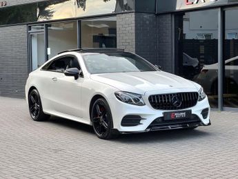 Mercedes E Class 2.0 E220d AMG Line (Premium) Coupe + E53 BODYKIT + PAN ROOF + WH