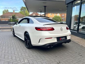 Mercedes-Benz E Class 2.0 E220d AMG Line (Premium) Coupe + E53 BODYKIT + PAN ROOF + WH